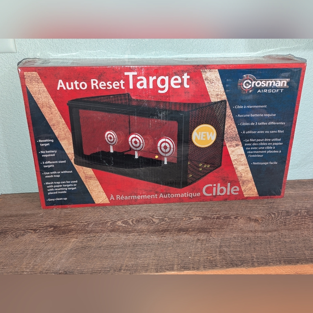 Auto Reset Target -‎ Black and Red